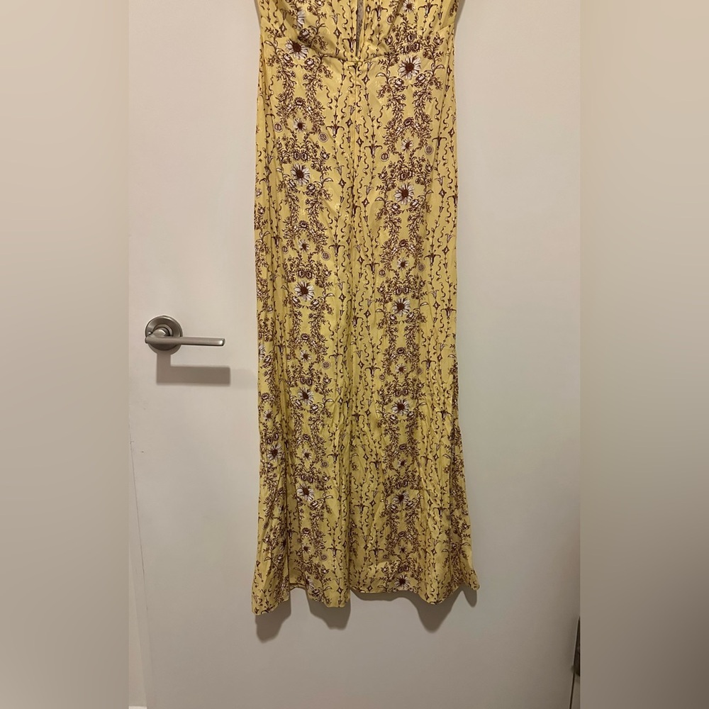 NWT- Sandro Esther Floral Print Maxi Dress - Picture 11 of 17